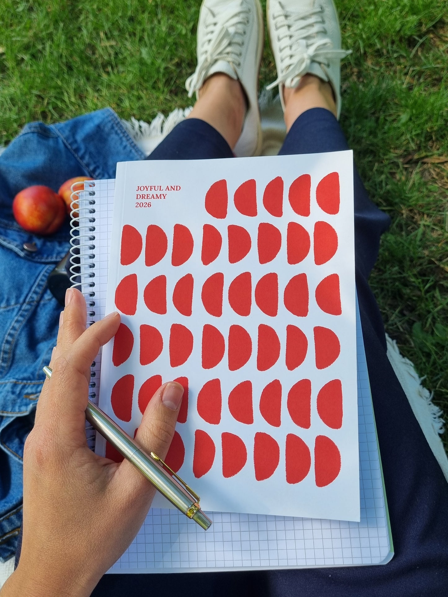Joyful and Dreamy 2026 Annual Planner – Minimalist Scandinavian Design, A5 Weekly & Monthly Calendar, Goal & Habit Tracker