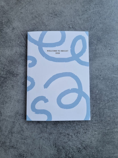 Welcome to Bright 2026 Annual Planner – Minimalist Scandinavian Design, A5 Weekly & Monthly Calendar, Goal & Habit Tracker